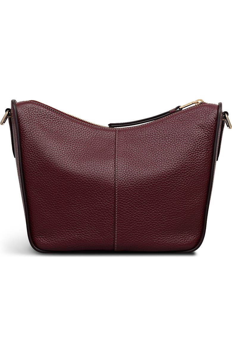 Radley Oak Street Medium Ziptop Crossbody Bag, Alternate, color, Dark Cherry