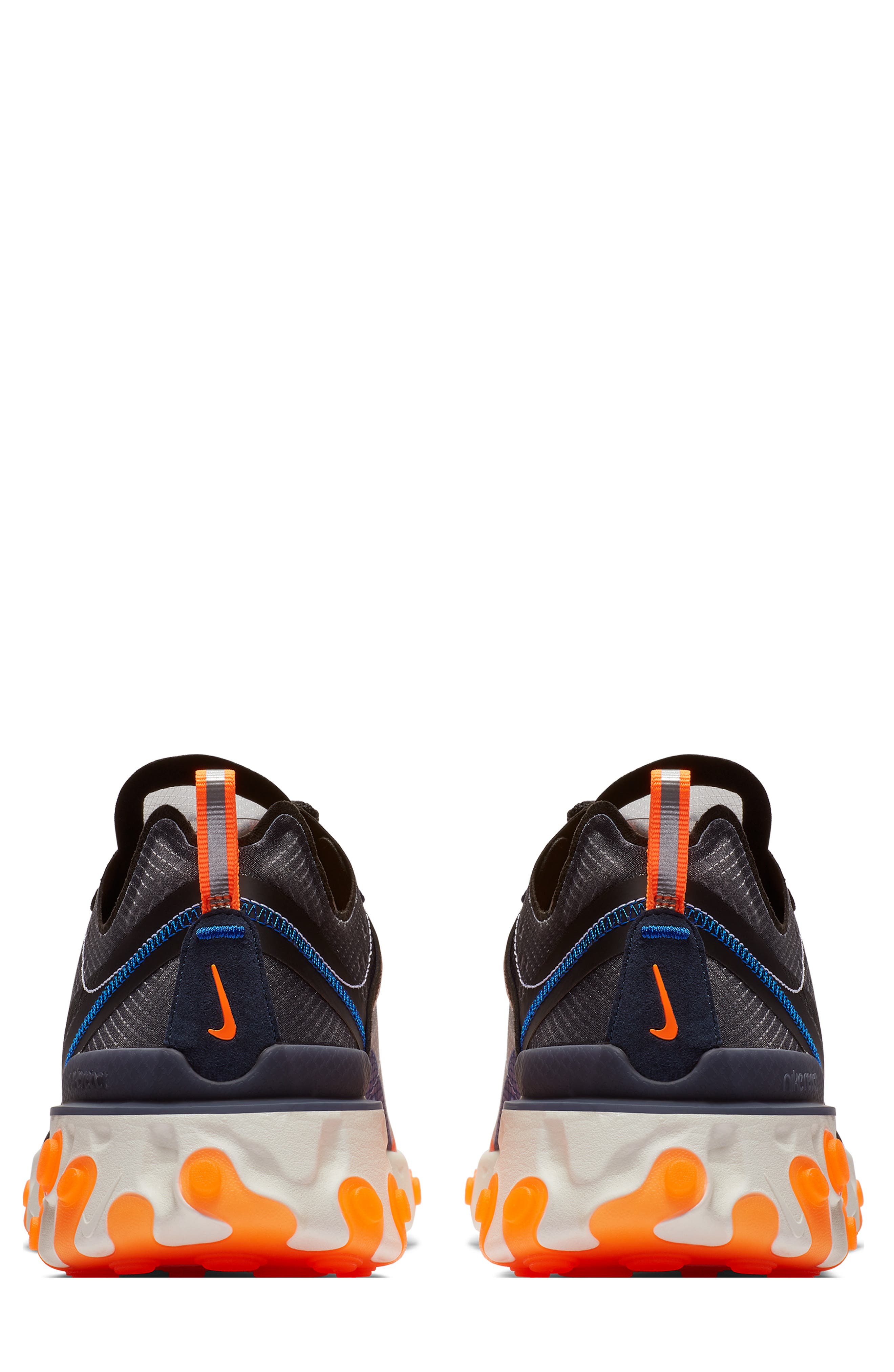 React Element 87 Sneaker, Alternate, color, WOLF GREY/ BLACK/ THUNDER BLUE