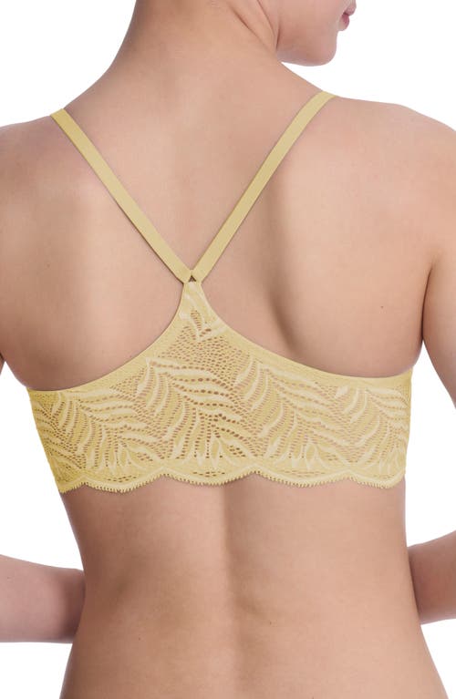 Natori Underwire Front Close Contour Bra In Yellow