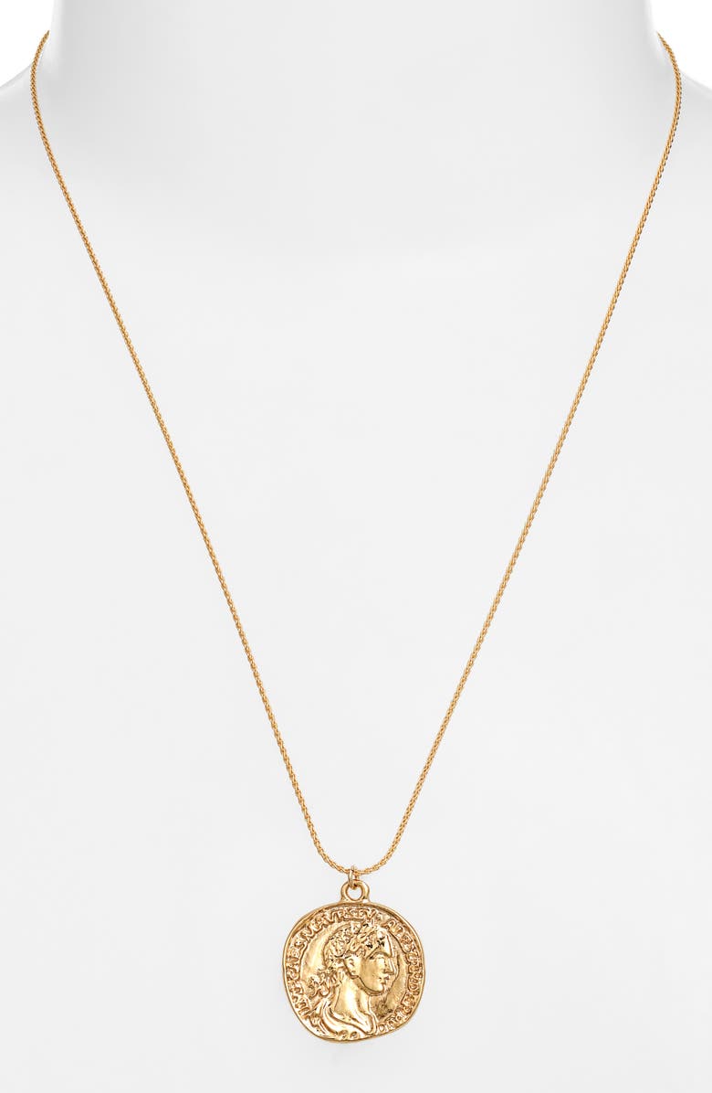 Set & Stones Lucia Pendant Necklace, Alternate, color, Gold