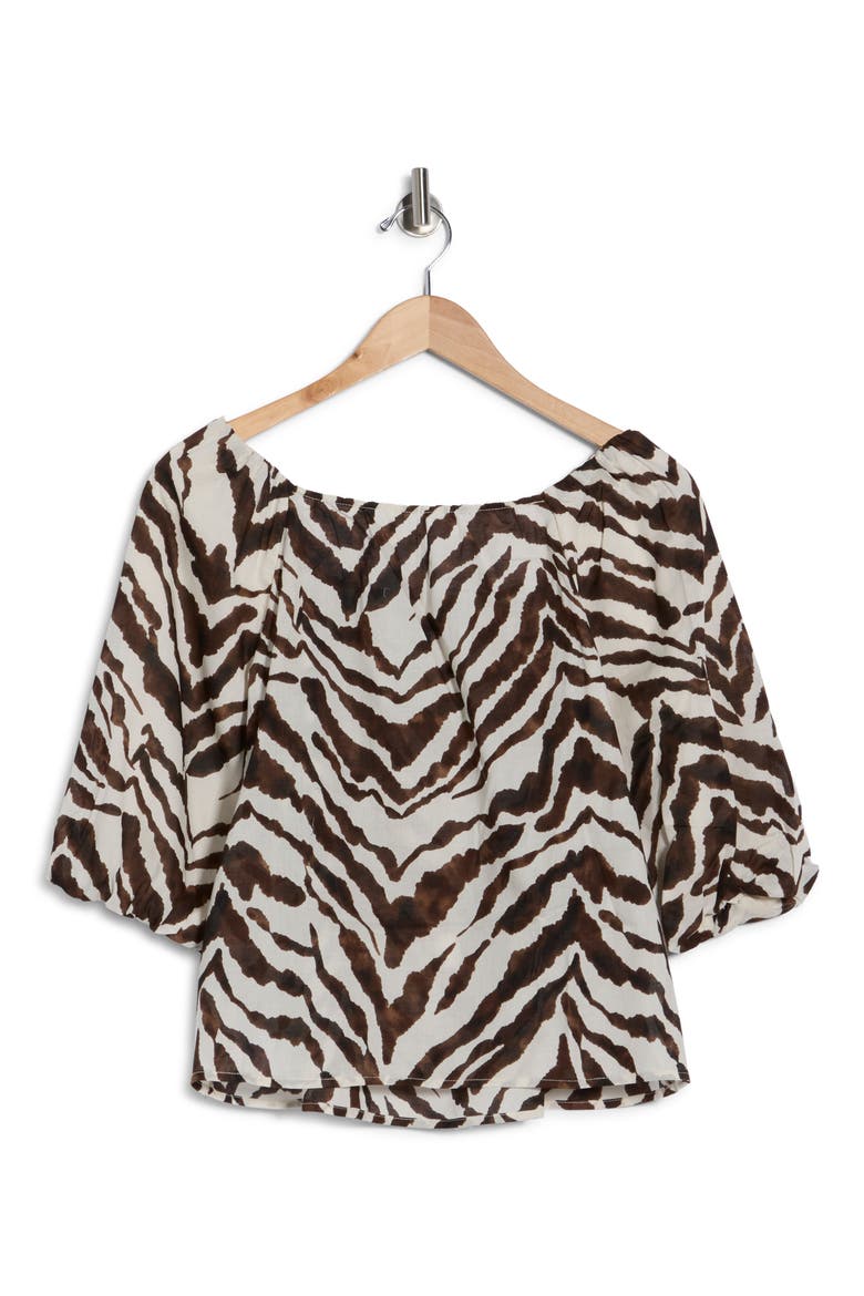 Ciao Bella Top, Alternate, color, RUN WILD GREEN