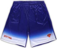 FANATICS Men's Fanatics Branded Blue New York Knicks Big & Tall Fadeaway Shorts