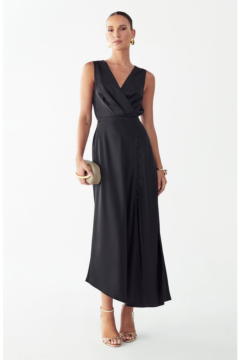 Esme Midi Dress, Alternate, color, Black