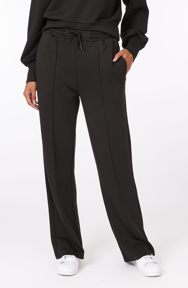 Scotch & Soda Core Straight Leg Sweatpants, Main, color, Black