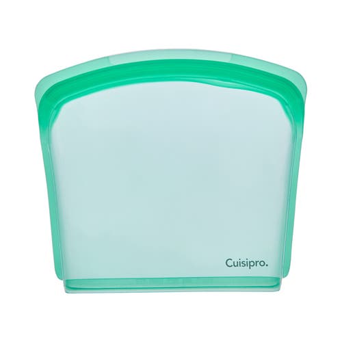 Cuisipro Pack-it Silicone Reusable Storage Bag, 800ml/27oz In Green
