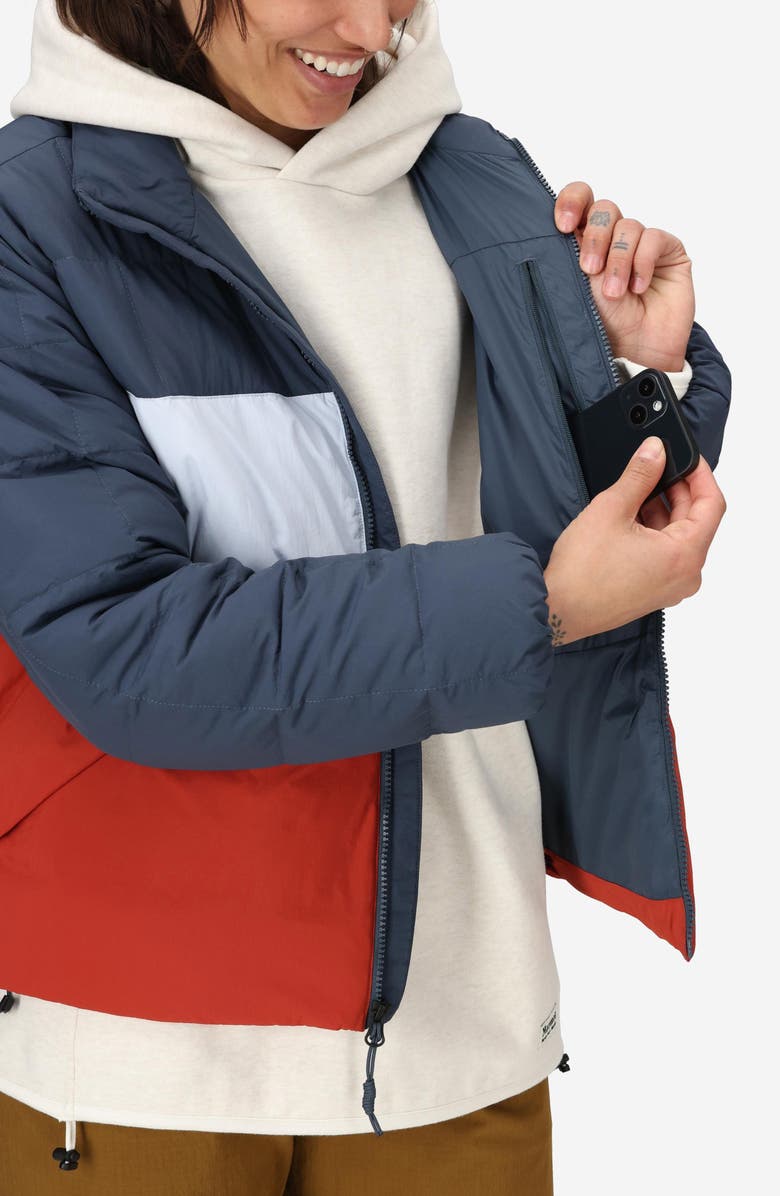 Marmot Ares 700 Fill Power Down Jacket, Alternate, color, Thunderhead/Vapor/Sumac