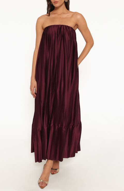 Nalania Strapless Maxi Dress