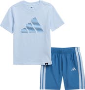 adidas Kids' Performance Graphic T-Shirt & Shorts Set