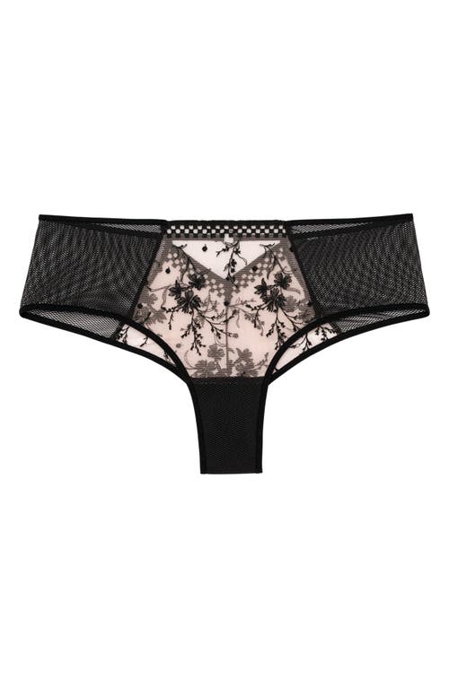 Passionata Suzy Cheeky Boyshorts In Black