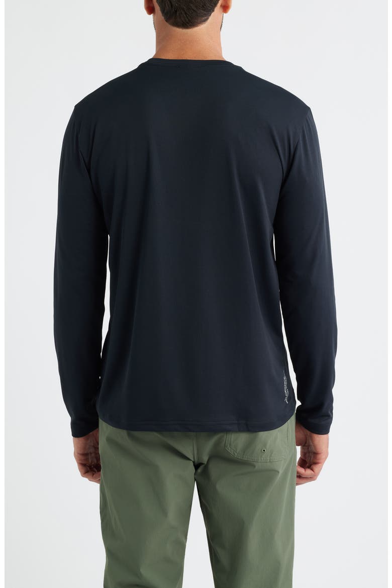 Airtex Performance Long Sleeve T-Shirt, Alternate, color, BLACK