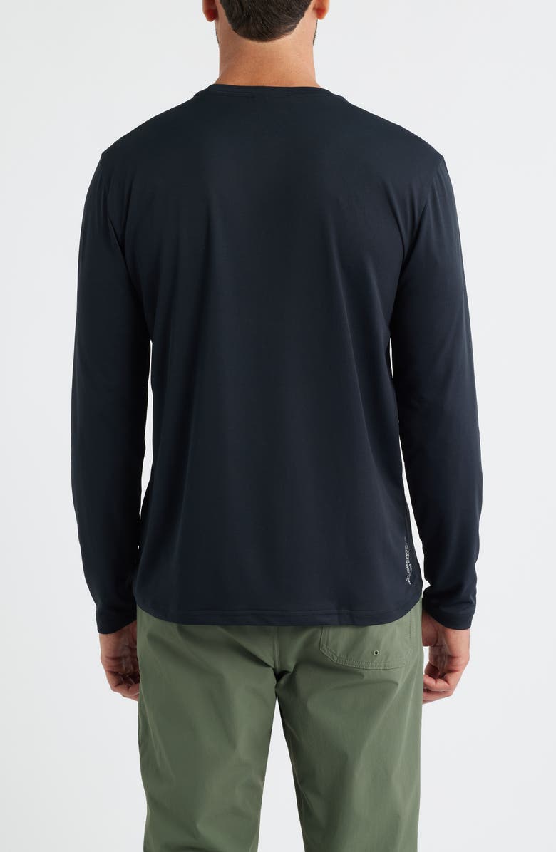 Florence Airtex Performance Long Sleeve T-Shirt, Alternate, color, Black