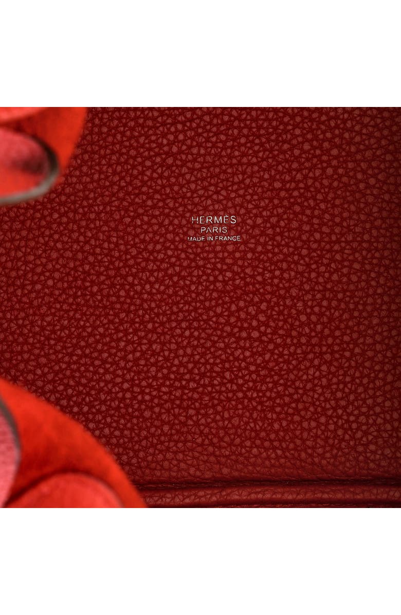 Pre-Owned Hermes Picotin Lock Bag Clemence MM, Alternate, color, Rouge Casaque
