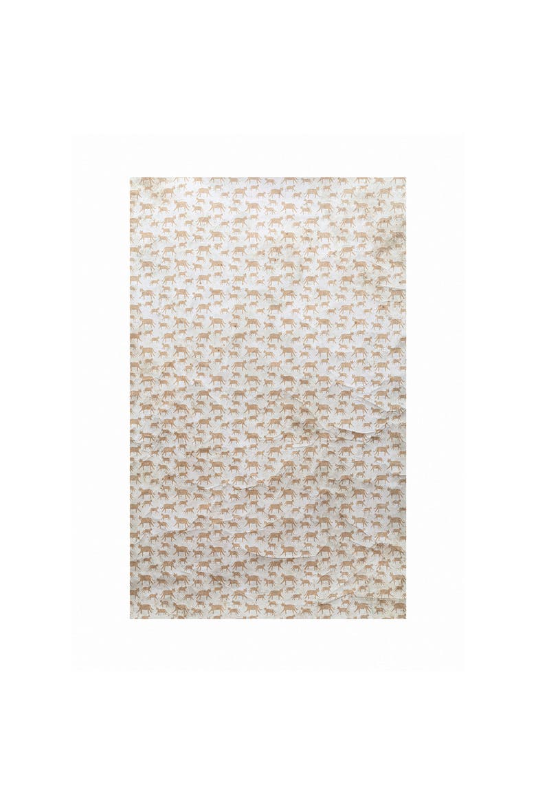 Decorator Paper with Jaguars, Main, color, Cream