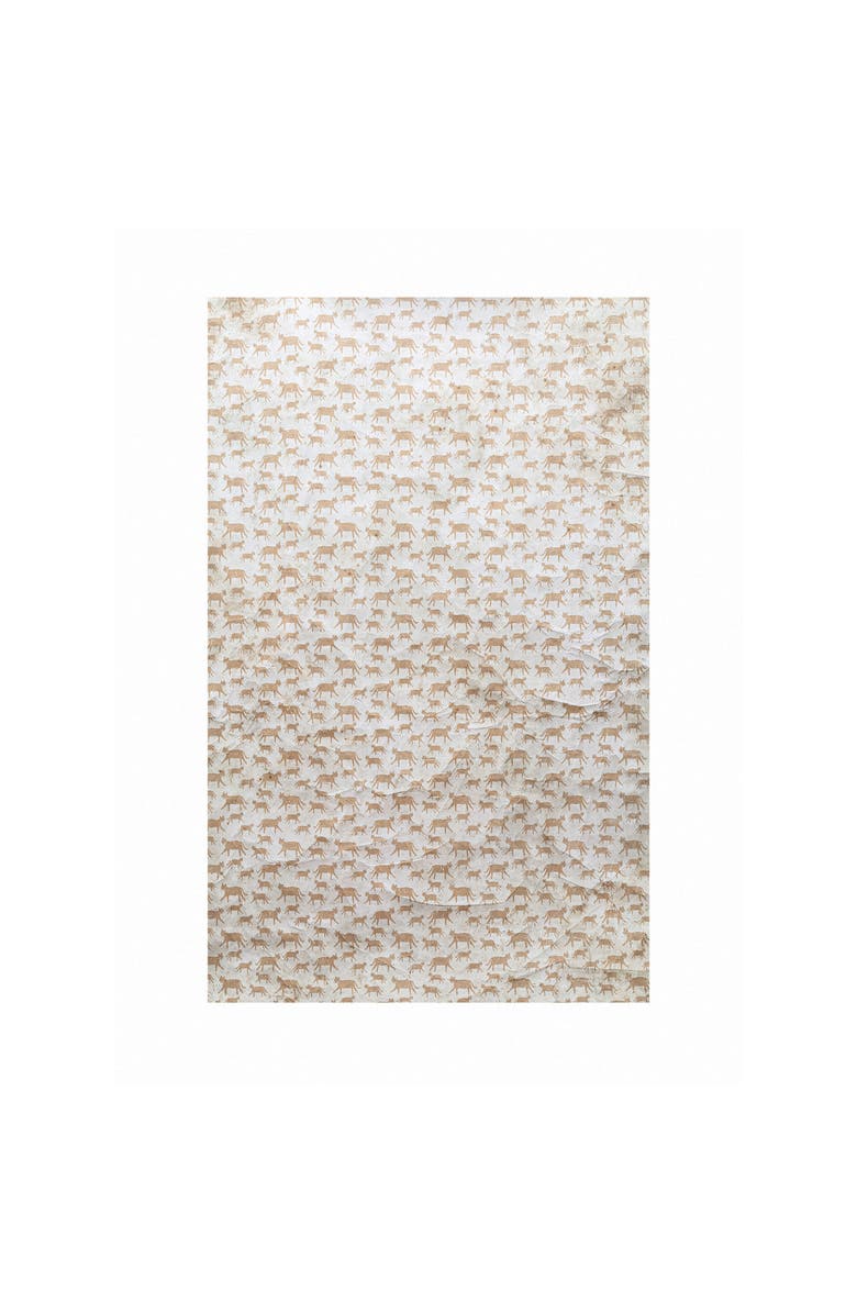Storied Home Decorator Paper with Jaguars, Main, color, Cream