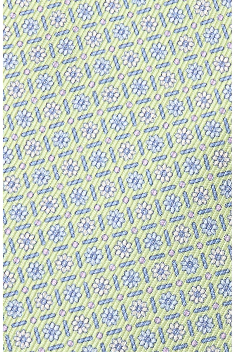 Neat Silk Tie, Alternate, color, GREEN
