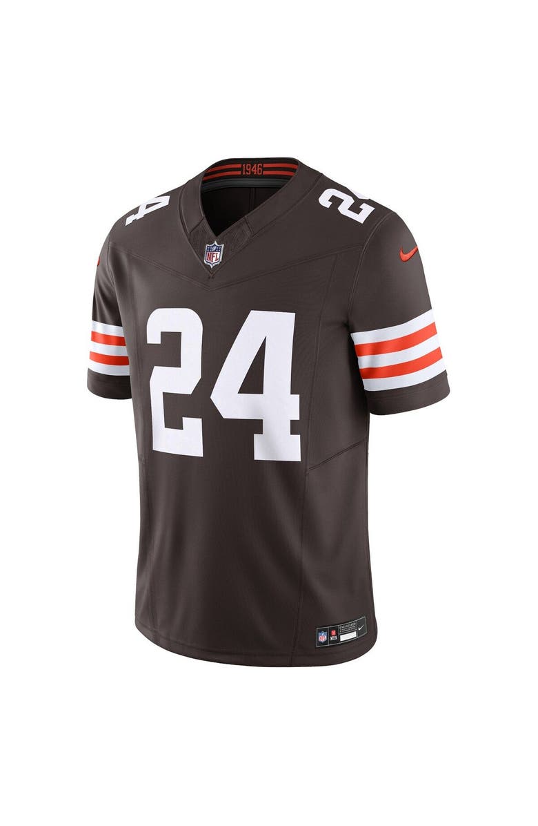 Nike Men's Nike Nick Chubb Brown Cleveland Browns Vapor F.U.S.E. Limited Jersey, Alternate, color, 
