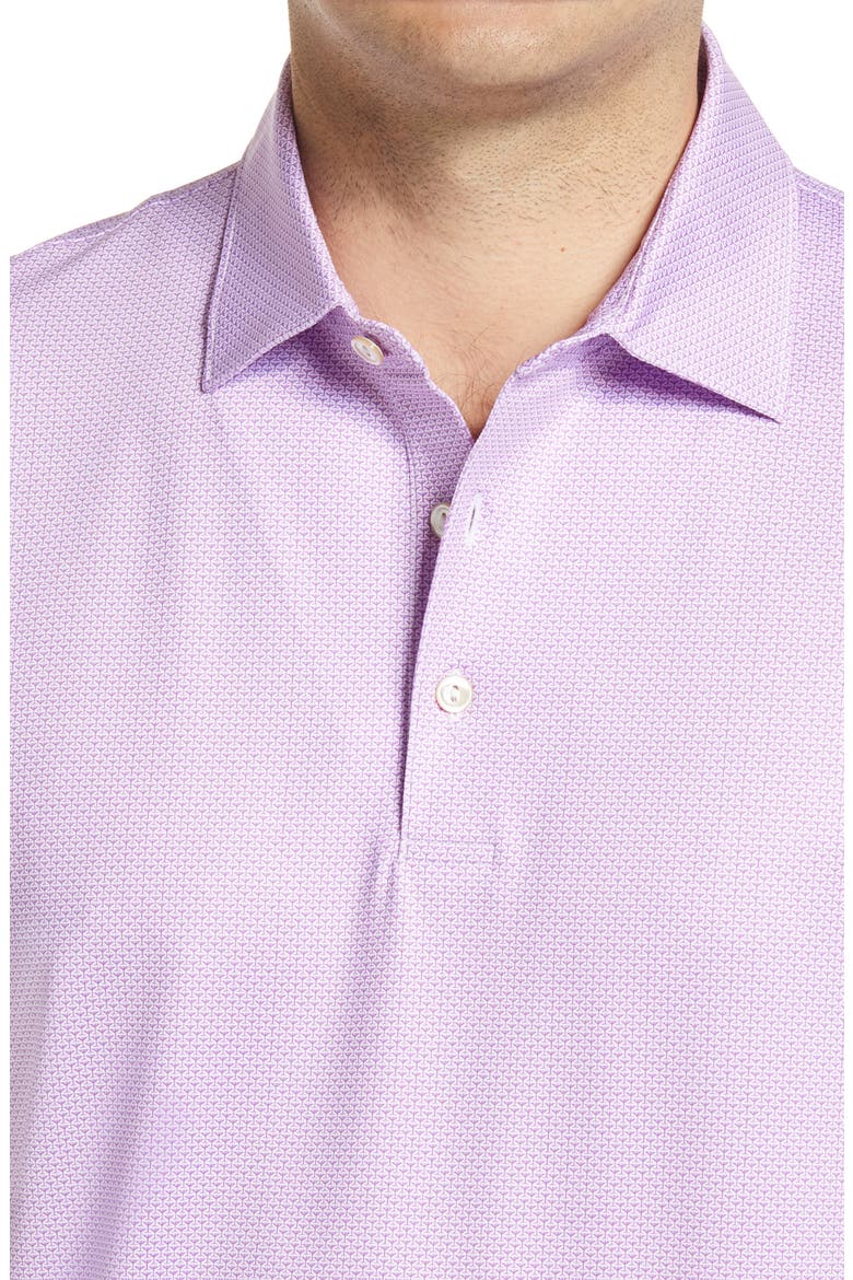 Drew Martini Print Jersey Polo, Alternate, color, DRAGON FRUIT