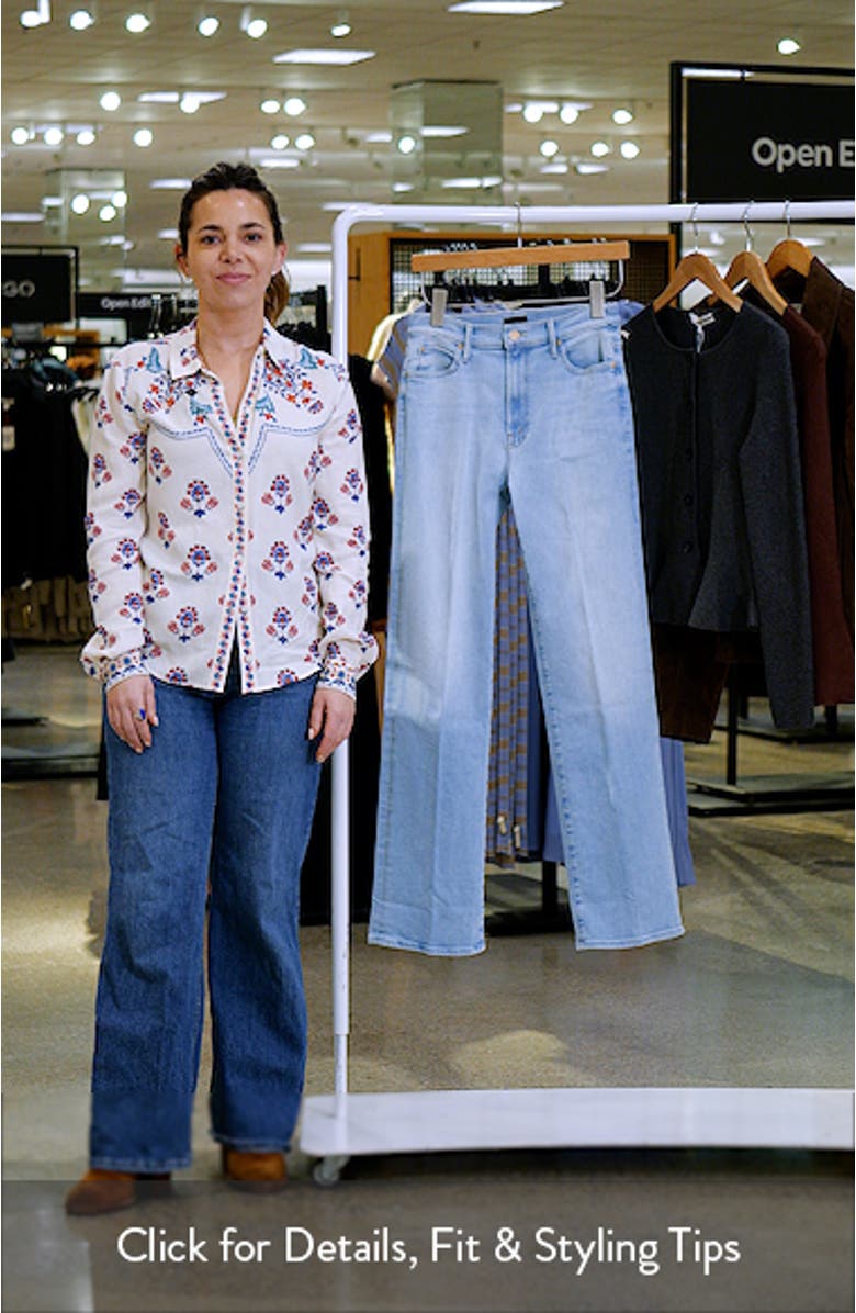 The Kick It Relaxed Straight Leg Jeans, sales video thumbnail