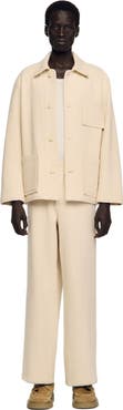 SANDRO Cotton worker jacket
