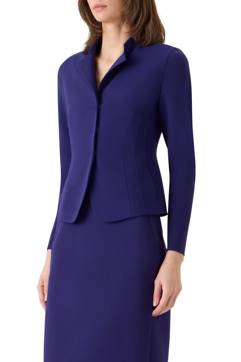 Hamer Stretch Wool Jacket, Alternate, color, DARK PURPLE