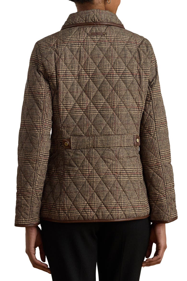 Quilted Jacket, Alternate, color, HERITAGE PLAID