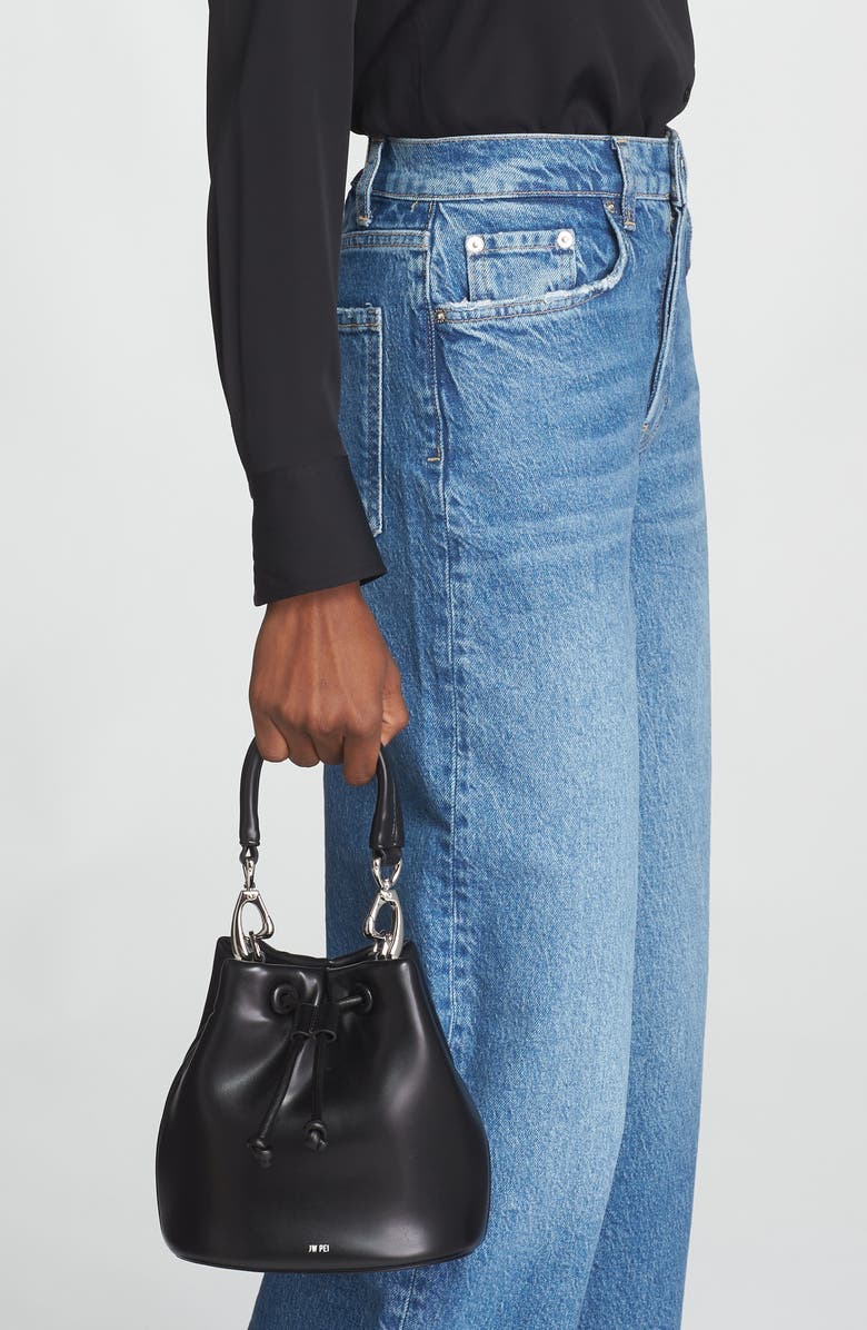 JW PEI Yulia Faux Leather Bucket Bag, Alternate, color,