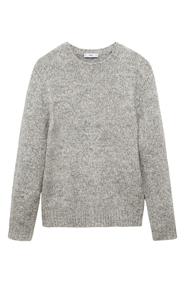 MANGO Wool Blend Sweater, Alternate, color, 