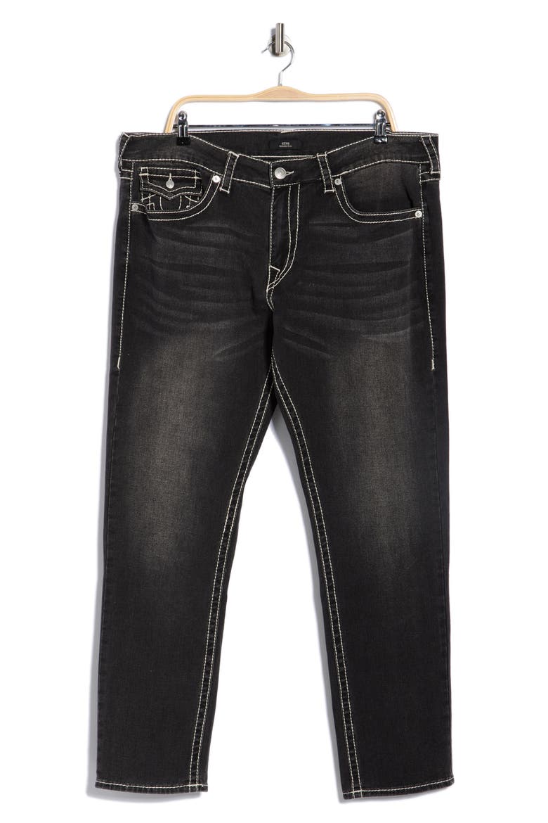 Geno Slim Fit Jeans, Alternate, color, SMOKY MIST WASH