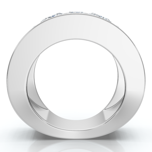 Bliss Diamond 5 3/4ct Bold Diamond Statement Ring 14k Gold Or Platinum Lab Grown In Silver