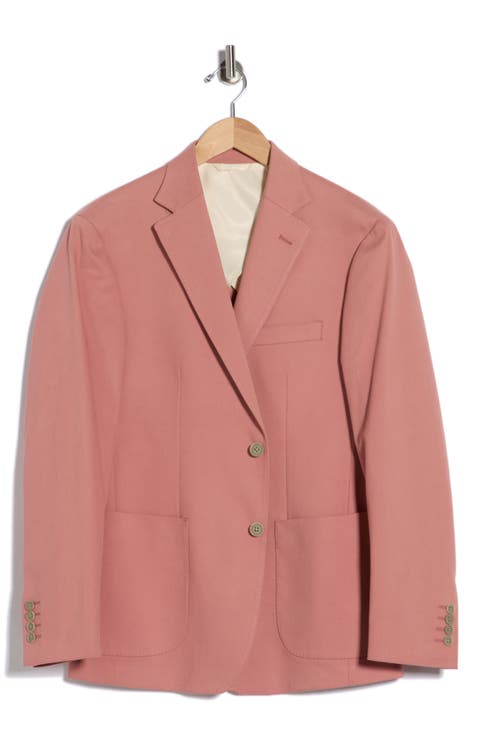 Two-Button Stretch Cotton Sport Coat