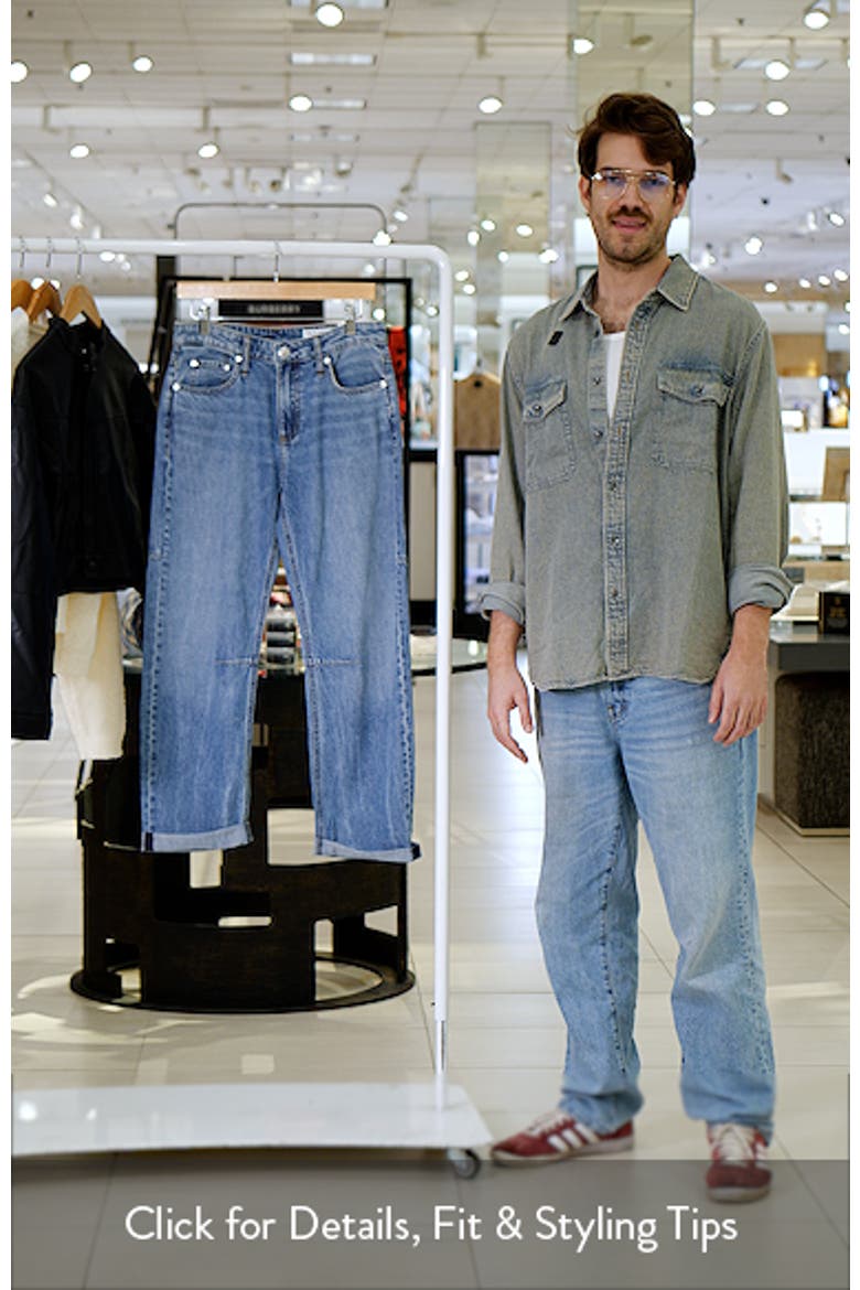 Featherweight Stevie Mid Rise Tapered Jeans video