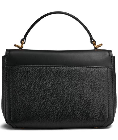 Donna Karan Oceanside Crossbody Bag In Black/gold