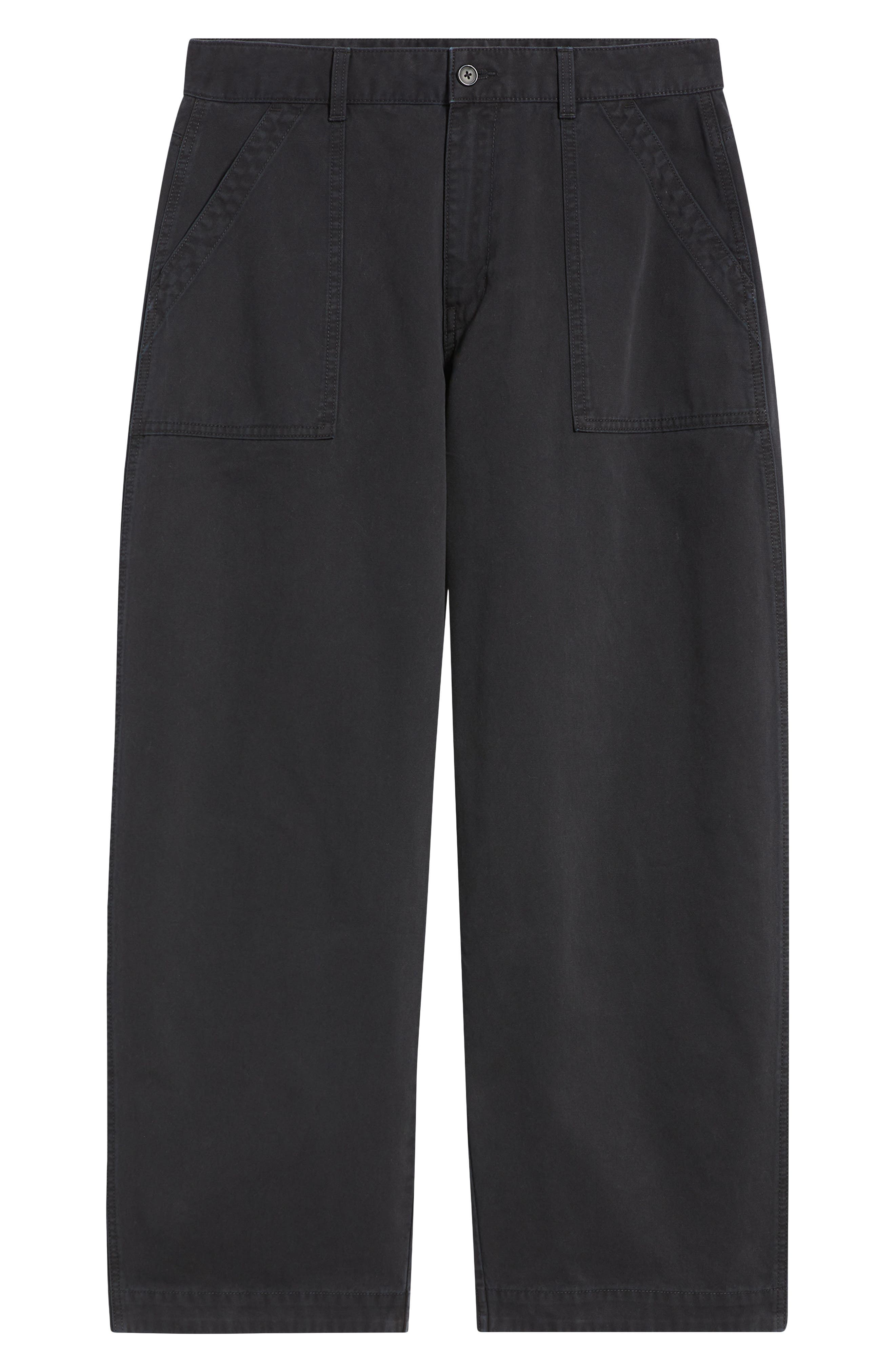 BP. Barrel Leg Cotton Twill Pants (Men) | Nordstrom