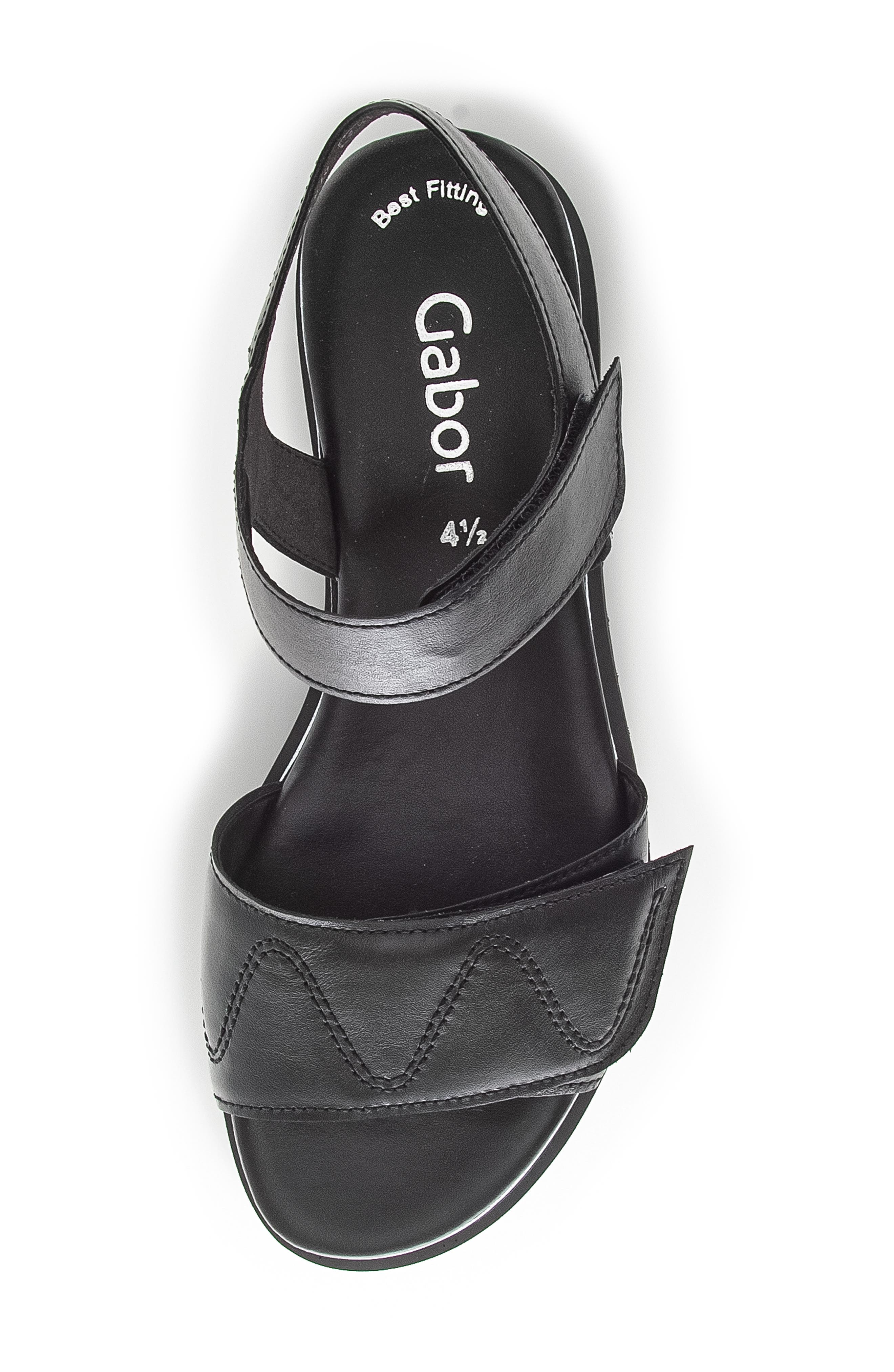 Gabor Strappy Wedge Sandal, Alternate, color, 