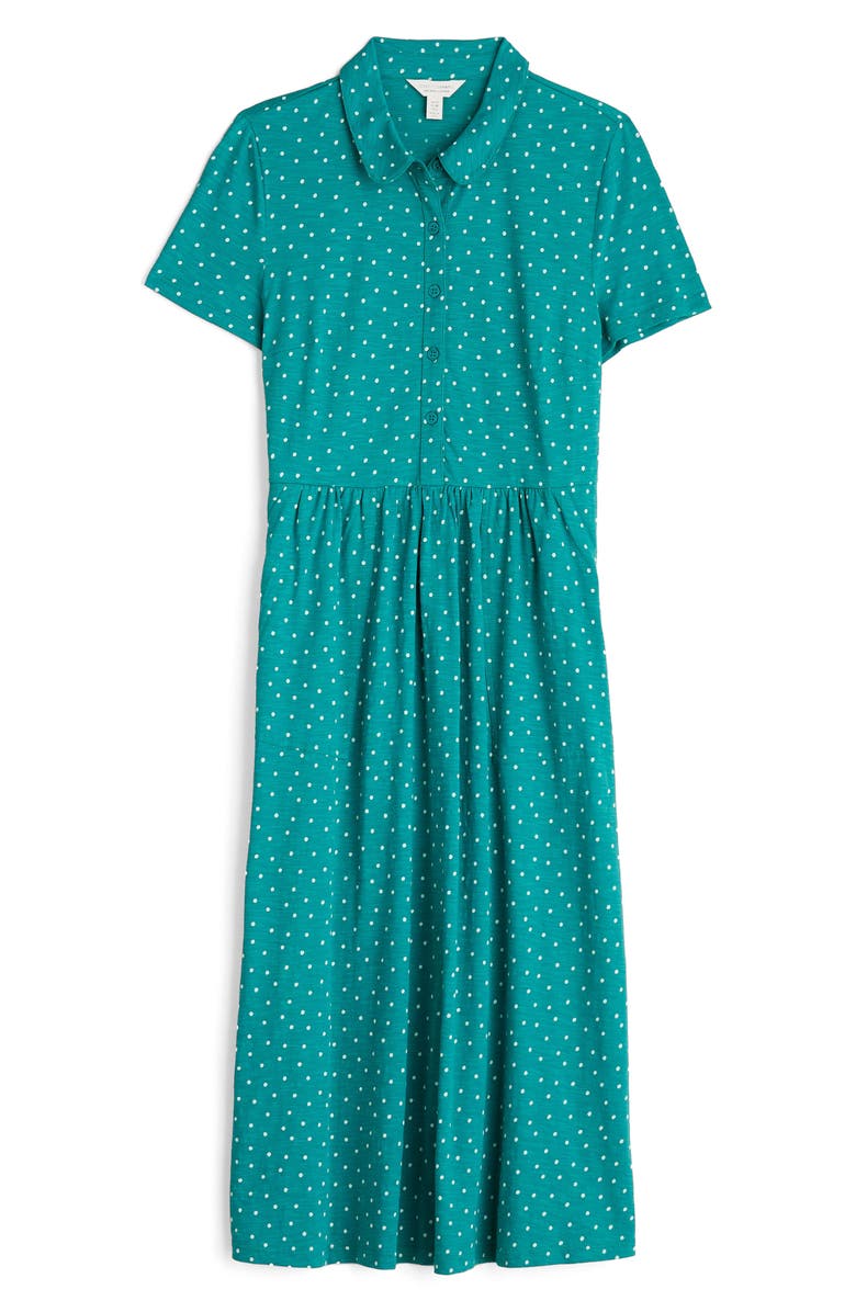 Seasalt Cornwall Mainland Short Sleeve Dress, Alternate, color, Rustic Spot Rockpool