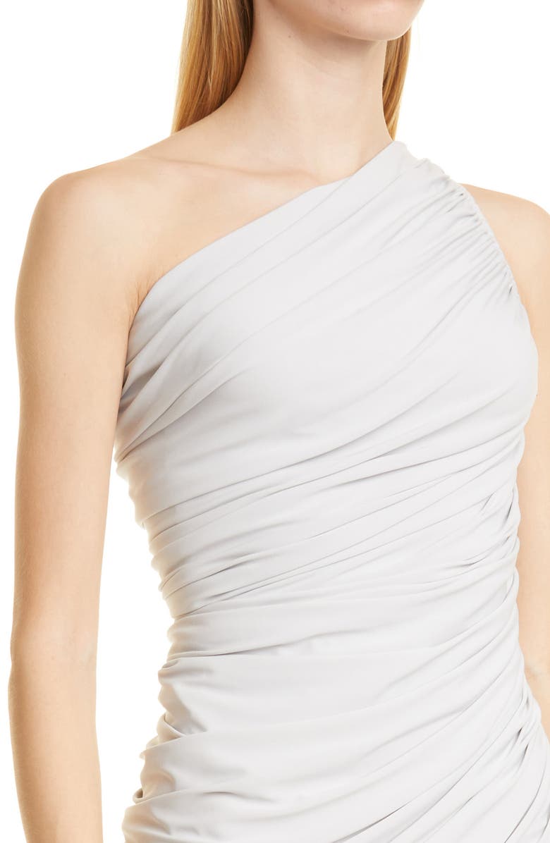 Norma Kamali Diana One-Shoulder Gown, Alternate, color, 