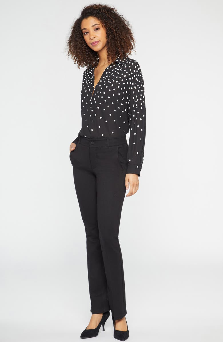 NYDJ Sculpt-Her<sup>™</sup> Classic Trousers, Alternate, color, Black