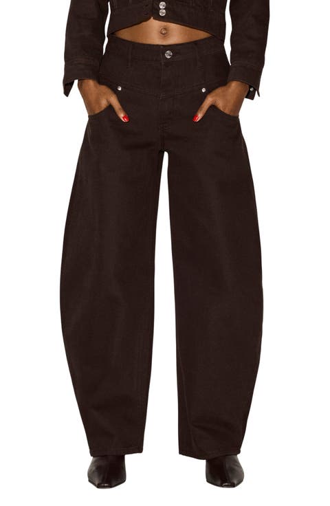 The Tribeca High Waist Balloon Leg Jeans