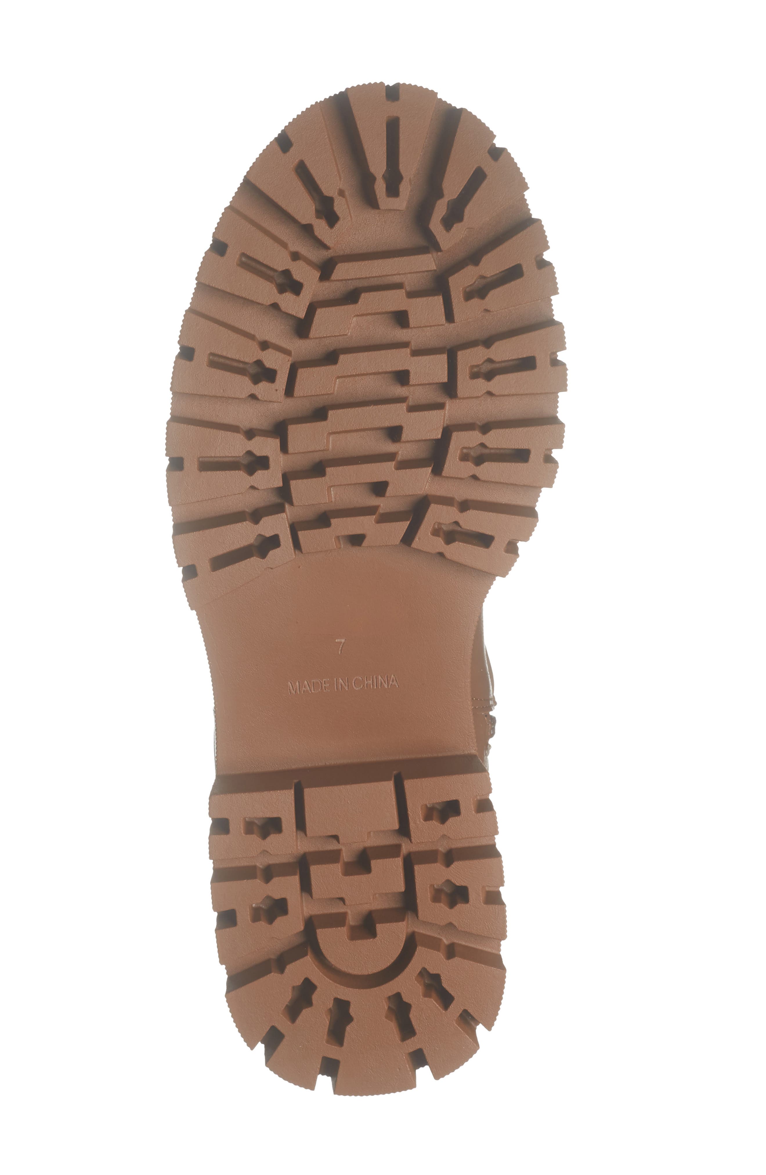 Achillies Knee High Boot, Alternate, color, BROWN