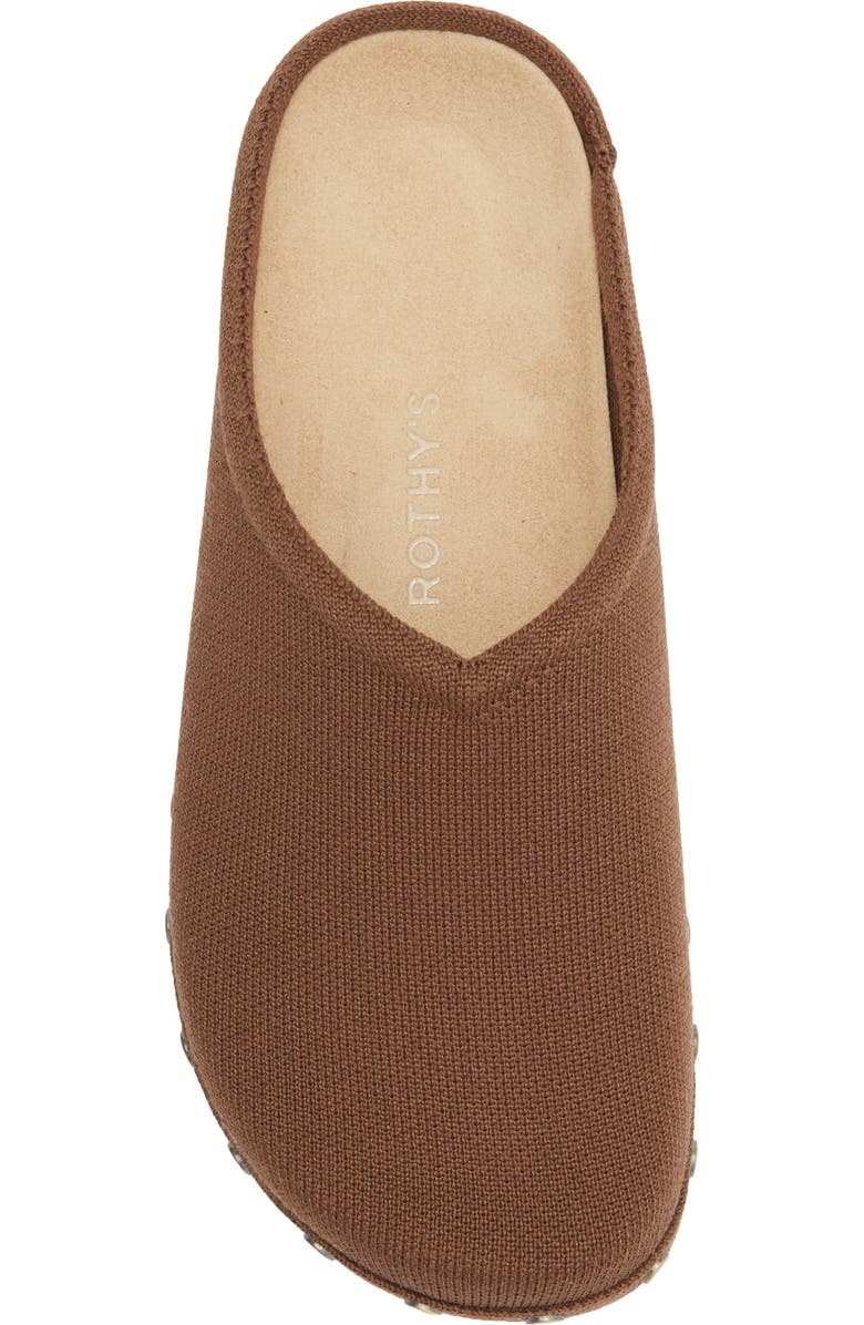 Rothy
s The Casual Clog, Alternate, color, Studded Cinnamon
