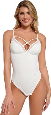 Popilush Shapewear Sheer Mesh Sleeveless