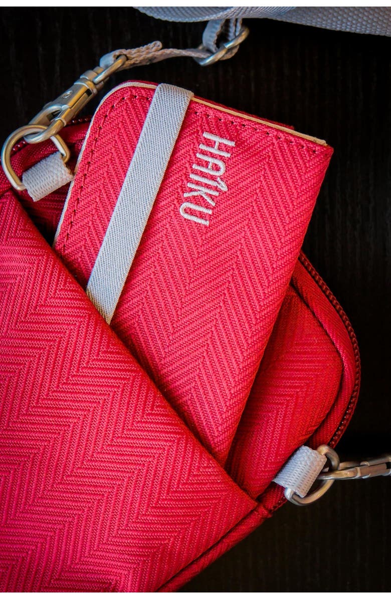 HAIKU RFID Mini Wallet 2.0, Alternate, color, Rosewood