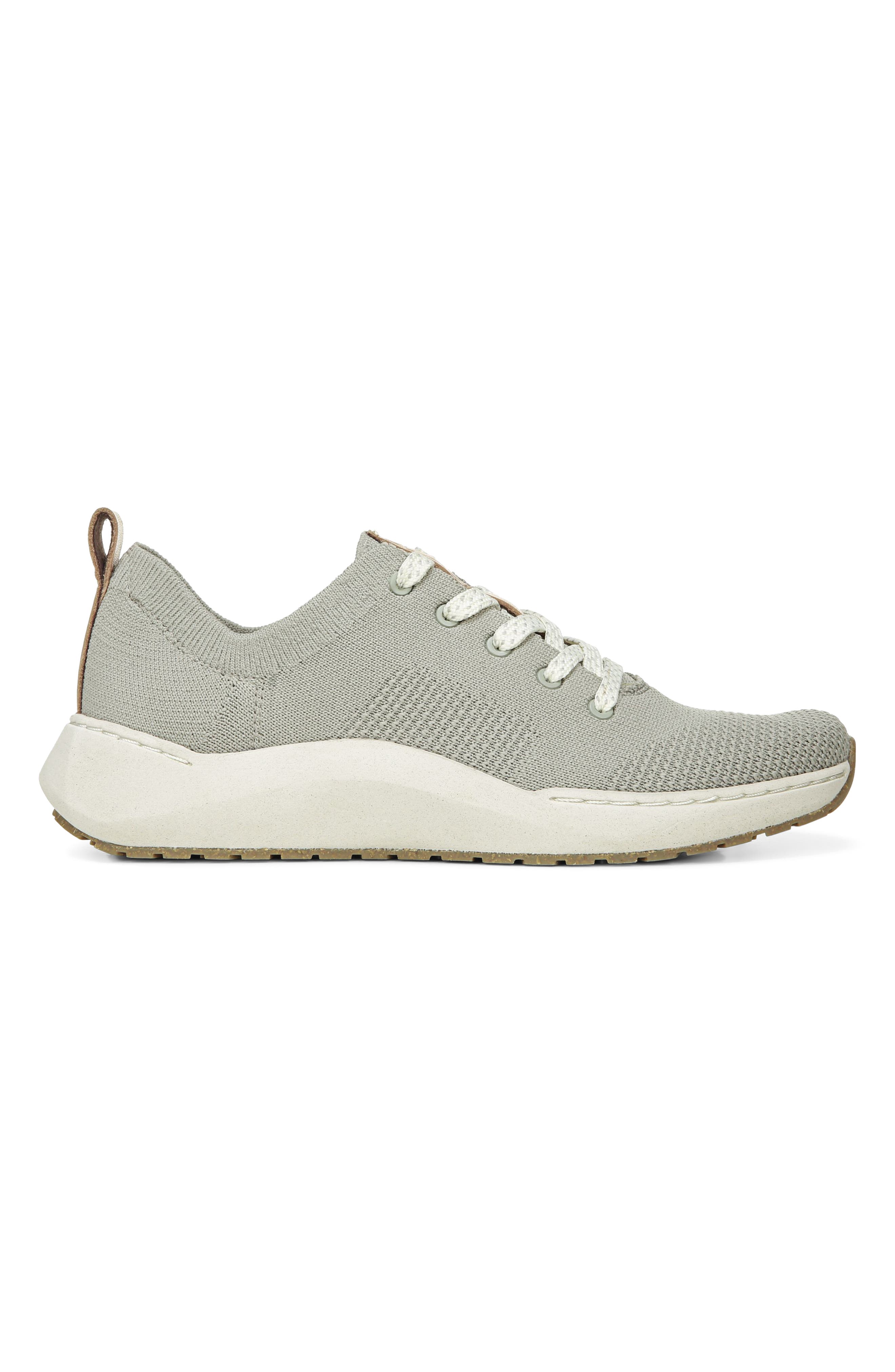 Herzog Recycled Knit Sneaker, Alternate, color, SILVER SAGE FABRIC
