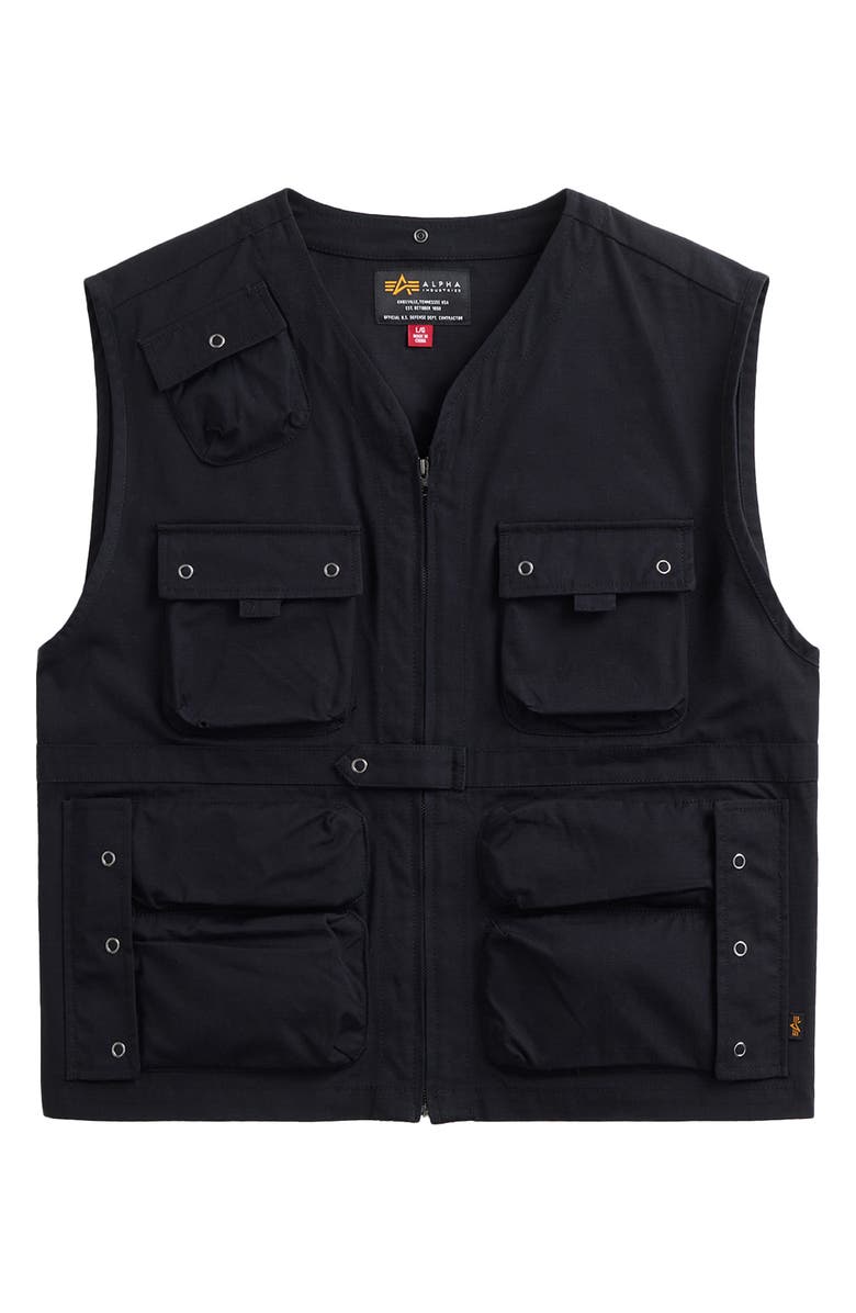 Alpha Industries C-1 Mod Convertible Shirt Jacket, Alternate, color,