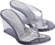 Melissa Nabeela Wedge Flip Flop