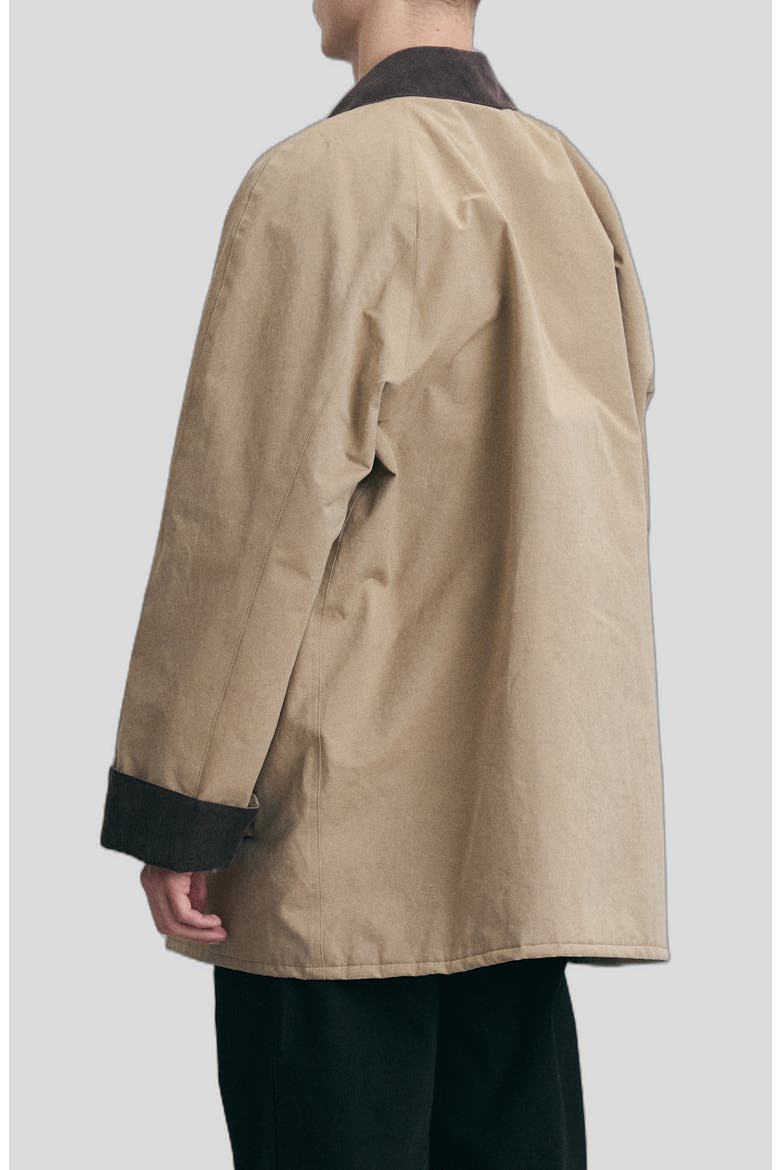 Gender Inclusive Waxed Cotton Hunting Jacket, Alternate, color, BEIGE