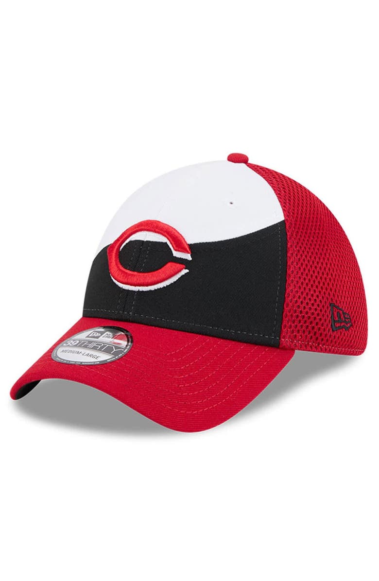 New Era Men's New Era  Red/Navy Cincinnati Reds 2025 Spring Training 39THIRTY Flex Hat, Main, color, 