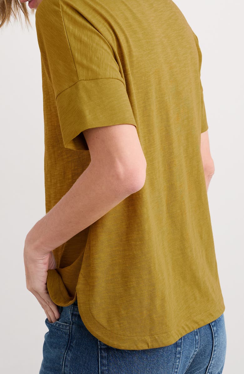 Seasalt Cornwall Bryher View Organic Cotton T-Shirt, Alternate, color, Pear