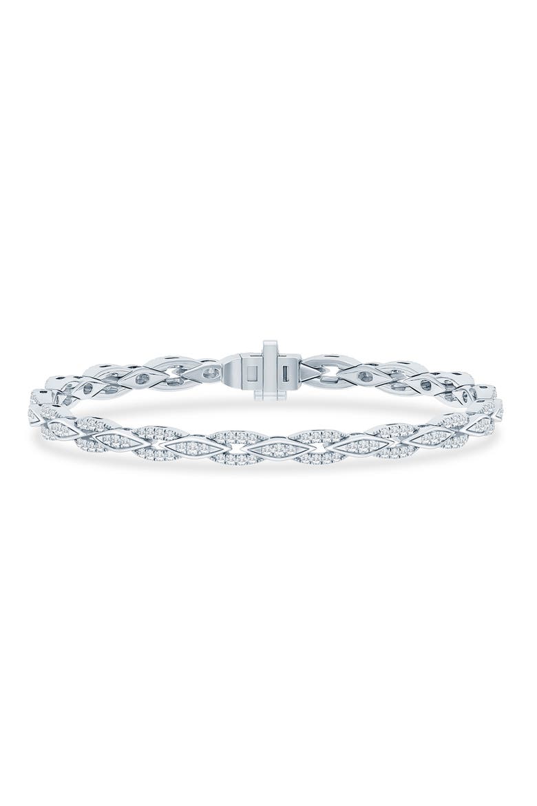 Diamond Tennis Bracelet - 1ct., Main, color, WHITE