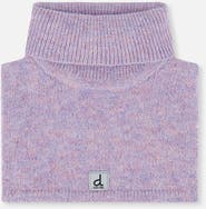 Deux par Deux Knit Turtle Fleece Lined Foldover Neckwarmer